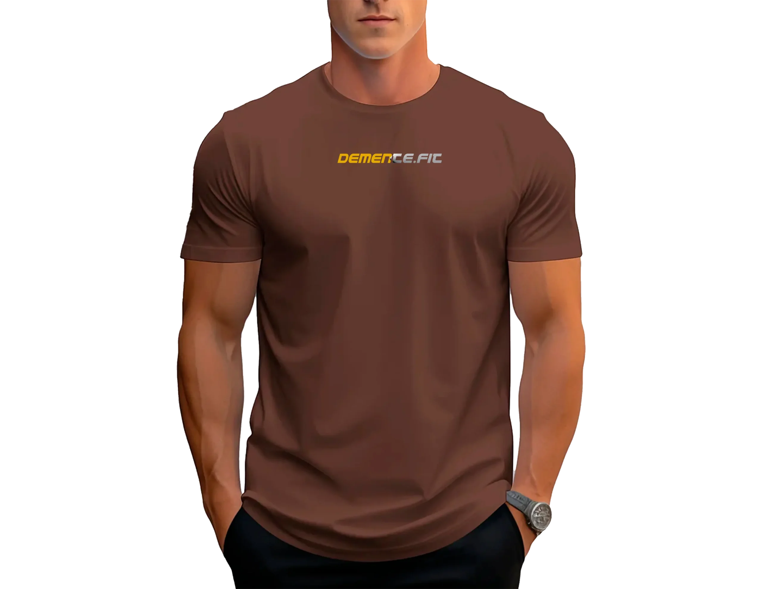 DEMENTE FIT Camisetas DEMENTE FIT de NEA PLAY, colección minimalista masculina para entrenar y uso diario