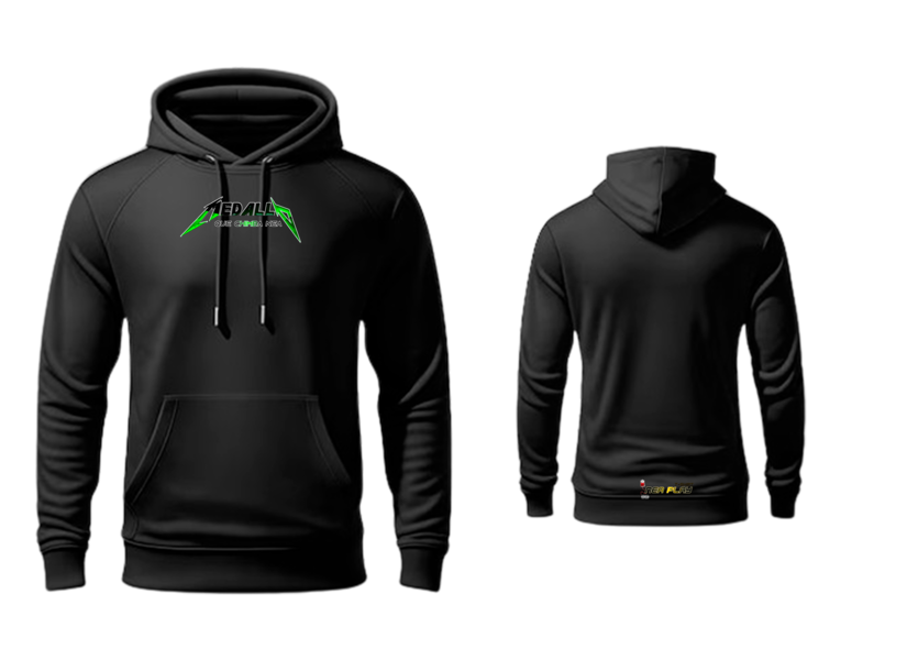 MEDALLO QUE CHIMBA Buzo Hoodie Capota Buzo Hoodie “Buzos con capucha Medellín Qué Chimba Nea de NEA PLAY inspirados en Atlético Nacional, Independiente Medellín y Metallica”QUE CHIMBA NEA PLAY para entrenar y uso diario